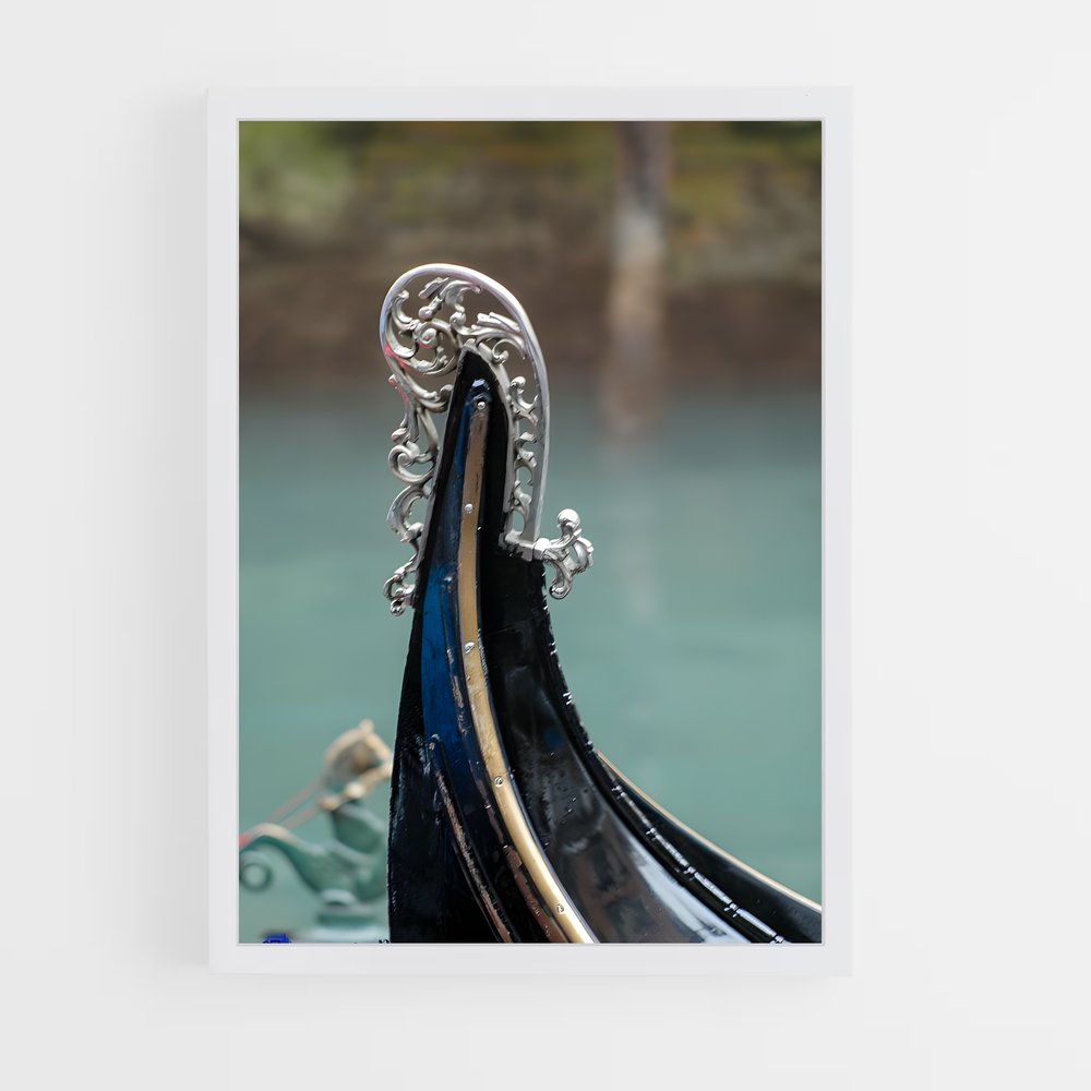 ap-venetian gondola-12 cadre Blanc