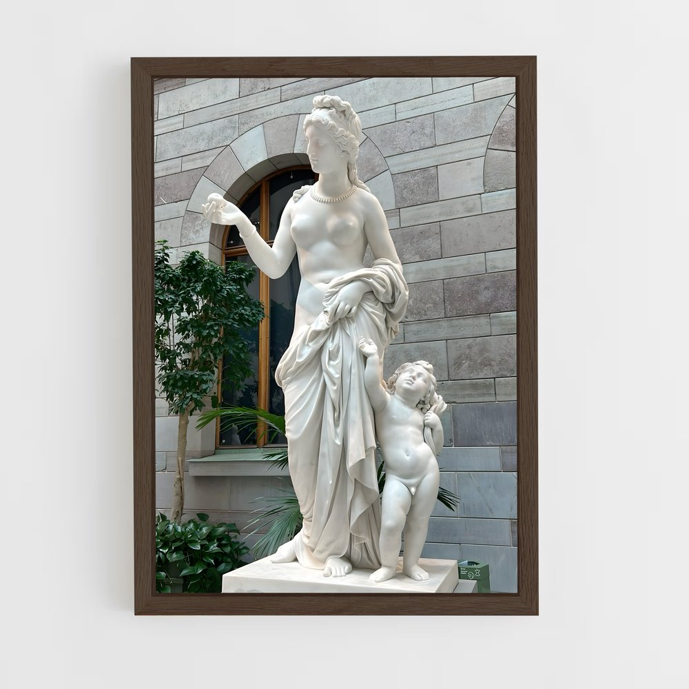 ap-venus de medici-7 cadre Bois foncé