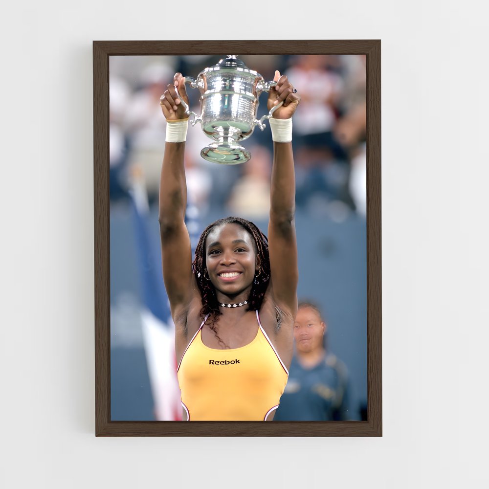 ap-venus williams-1 cadre Bois foncé