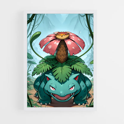 ap-venusaur-1 cadre Blanc