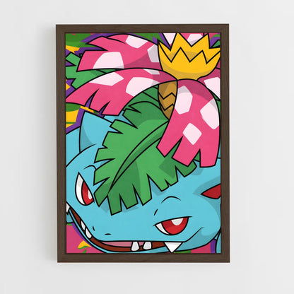 ap-venusaur-3 cadre Bois foncé