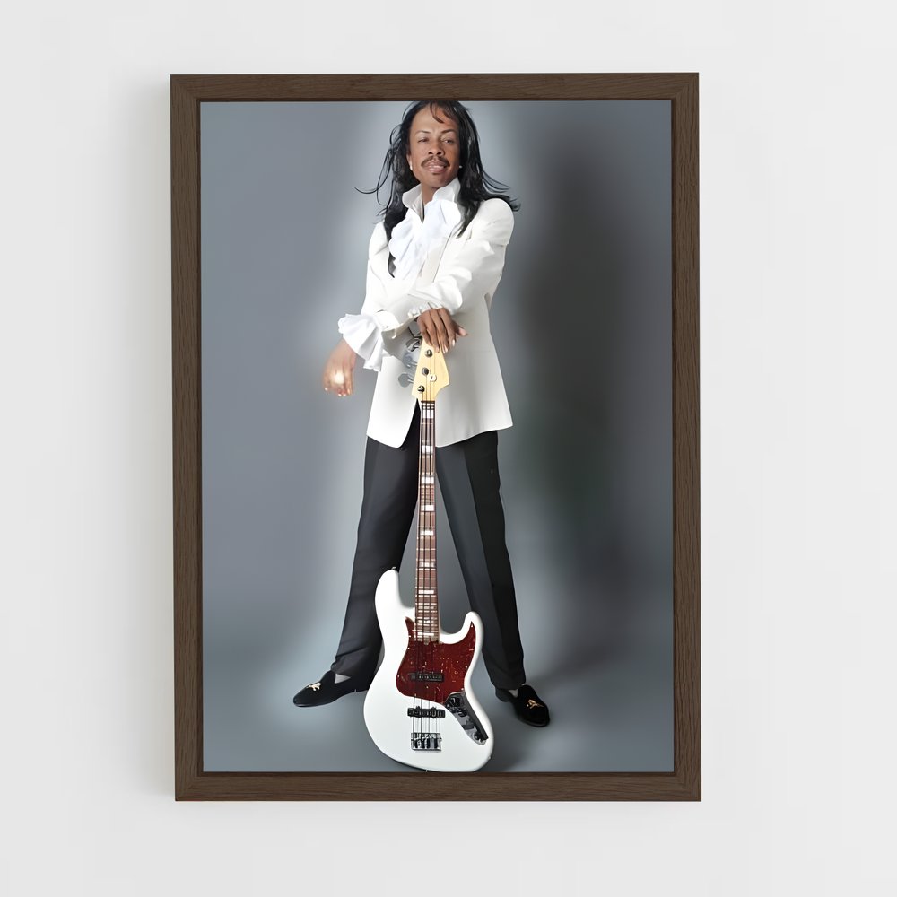 ap-verdine white-3 cadre Bois foncé