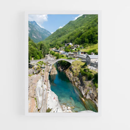 ap-verzasca dam switzerland-2 cadre Blanc