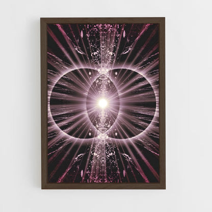 ap-vesica piscis-2 cadre Bois foncé