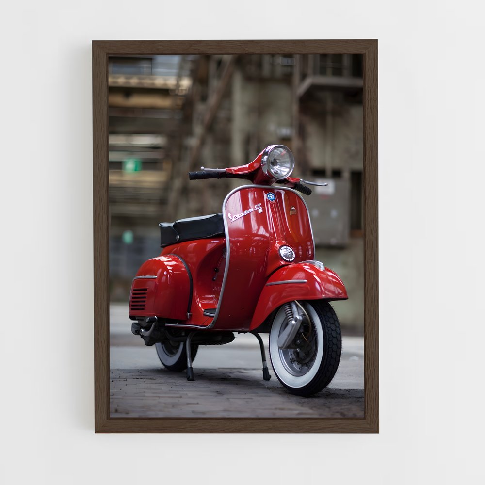 ap-vespa-1 cadre Bois foncé