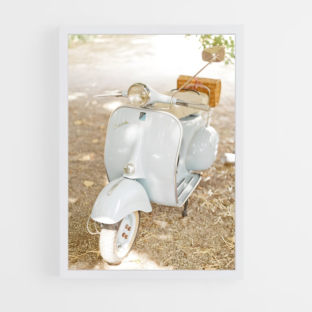ap-vespa-5 cadre Blanc