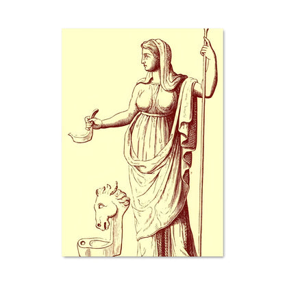 Poster Gardienne des Chiens