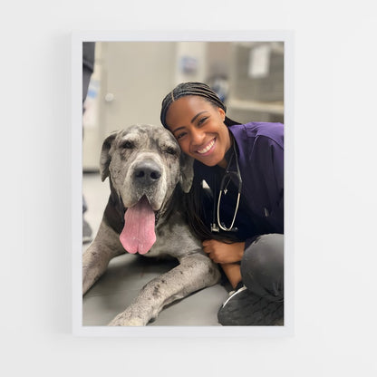 ap-veterinarian-3 cadre Blanc