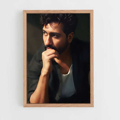 ap-vicky kaushal-4 cadre Bois clair