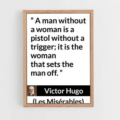ap-victor hugo-4 cadre Bois clair