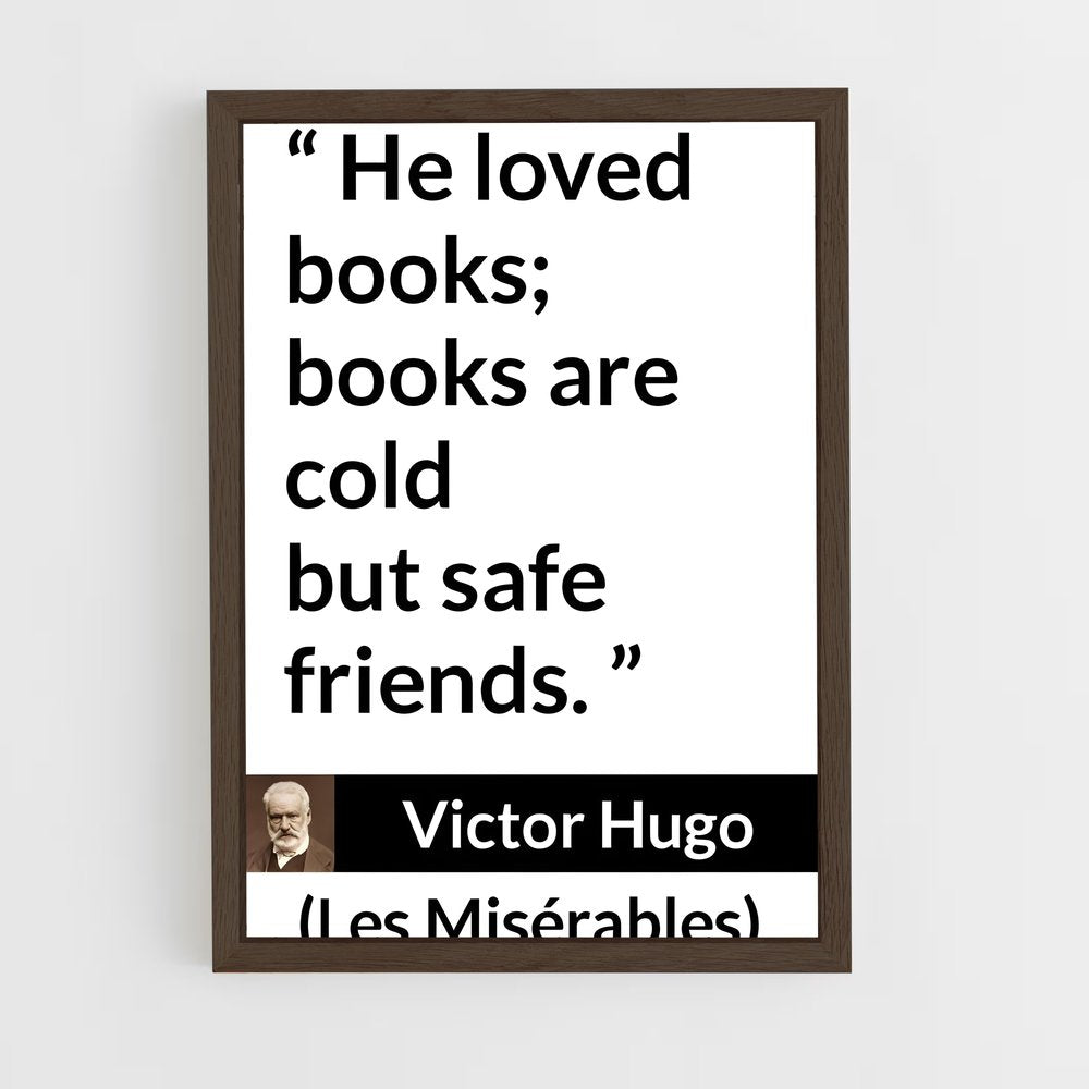 ap-victor hugo-5 cadre Bois foncé