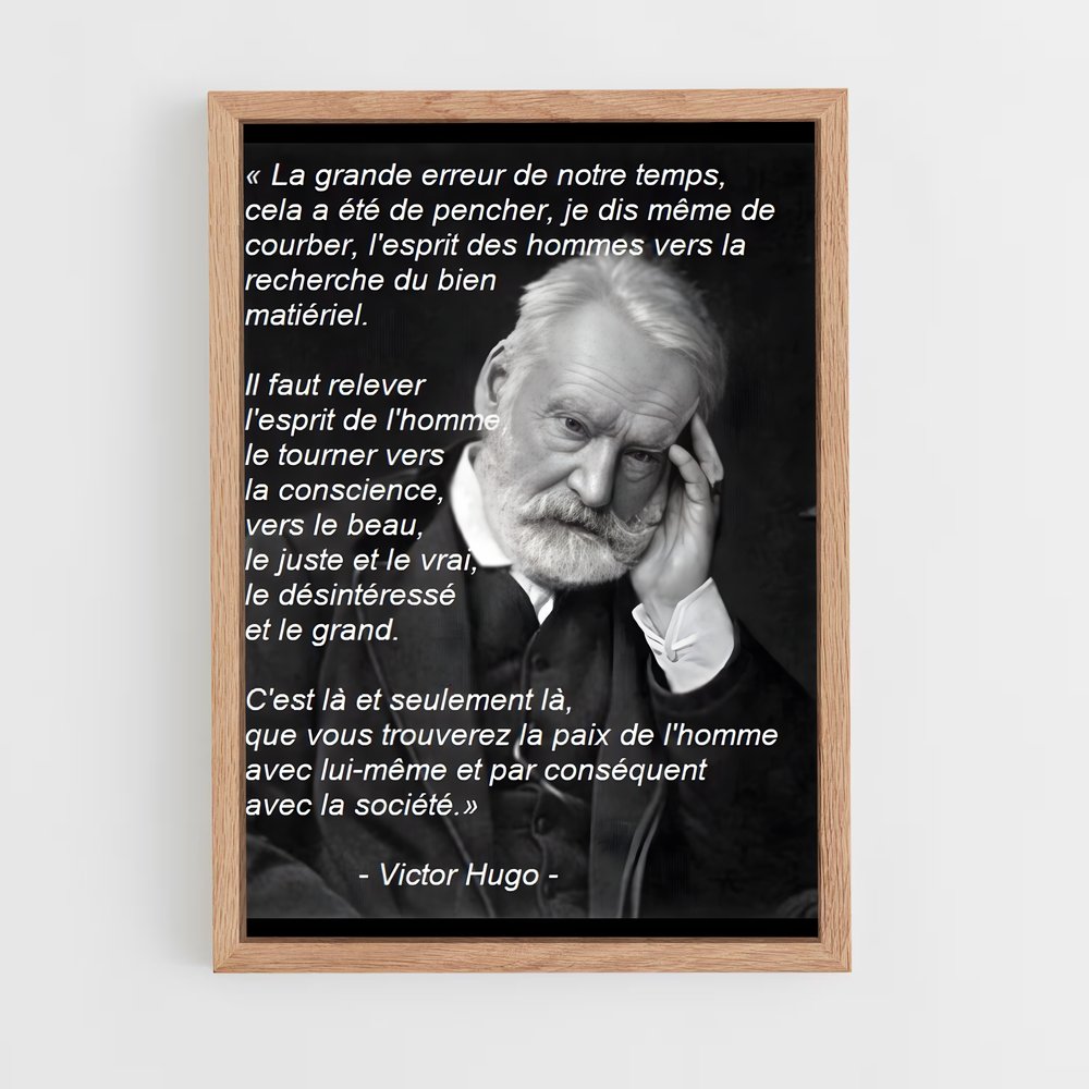 ap-victor hugo-9 cadre Bois clair