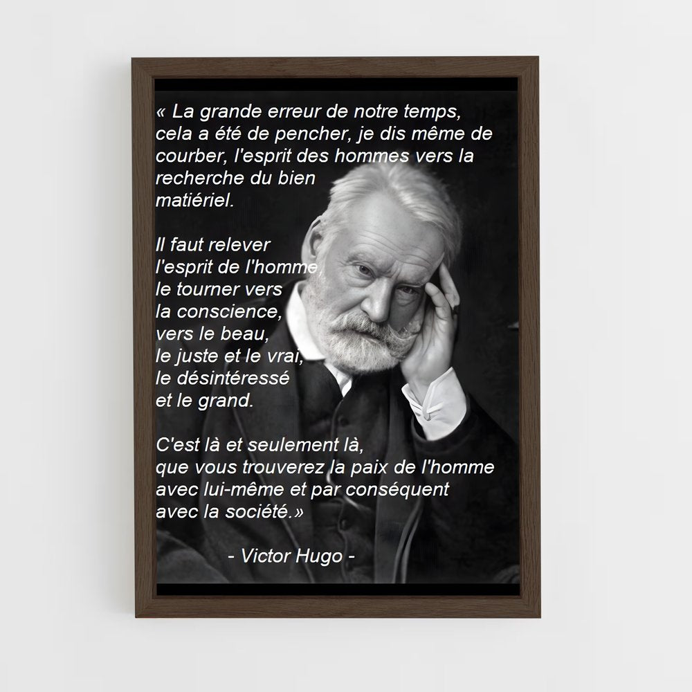 ap-victor hugo-9 cadre Bois foncé