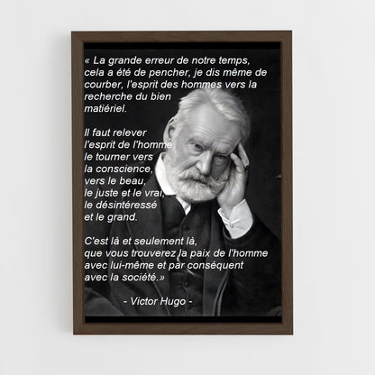 ap-victor hugo-9 cadre Bois foncé
