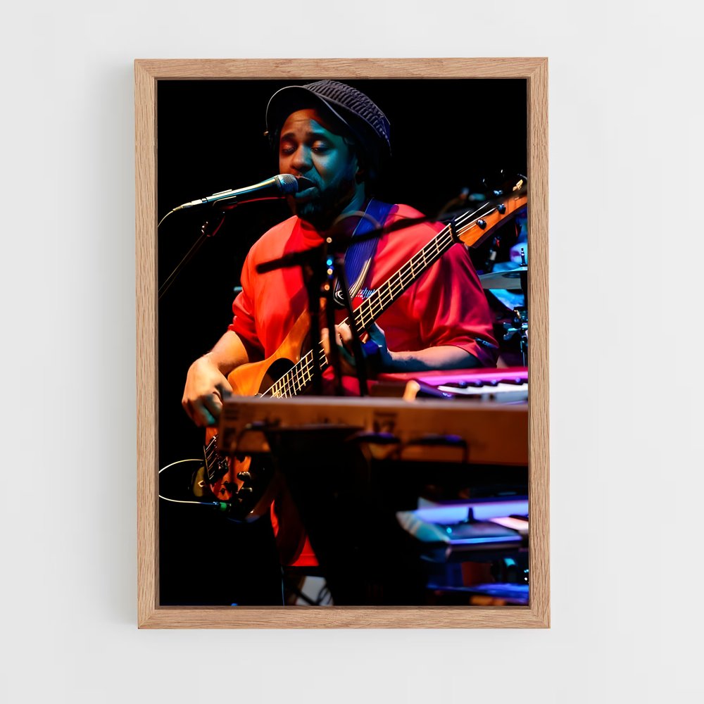 ap-victor wooten-3 cadre Bois clair
