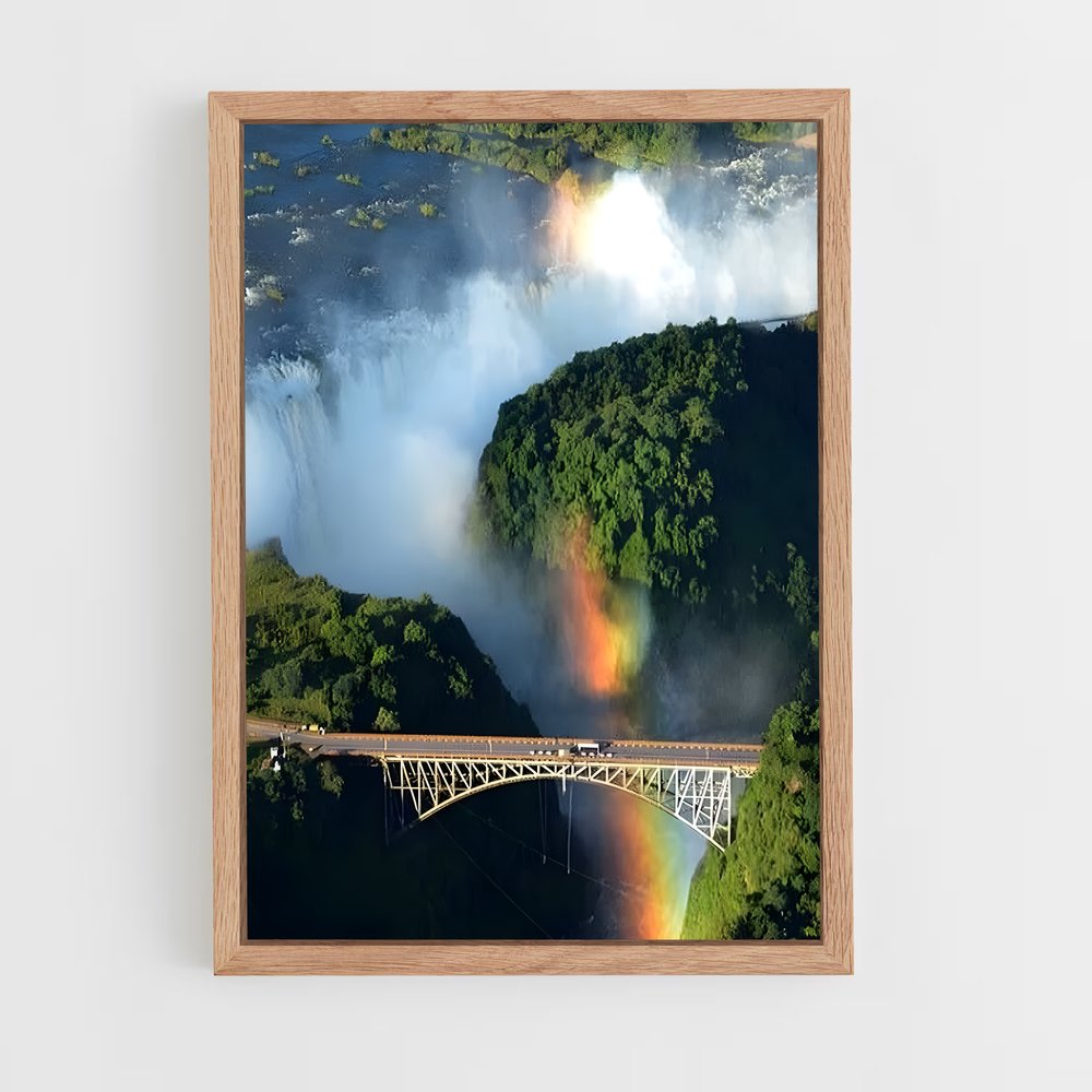 ap-victoria falls bridge-3 cadre Bois clair