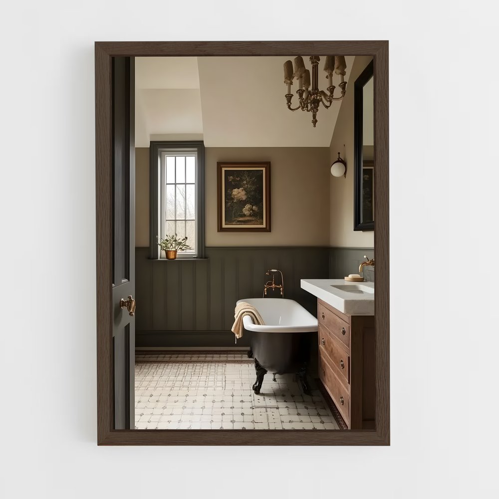 ap-victorian-10 cadre Bois foncé