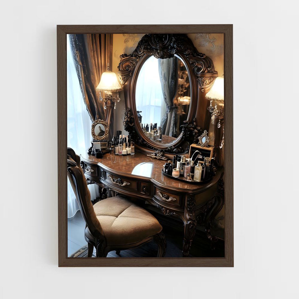 ap-victorian-6 cadre Bois foncé