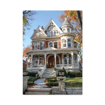Poster Victorian architecture 18842
