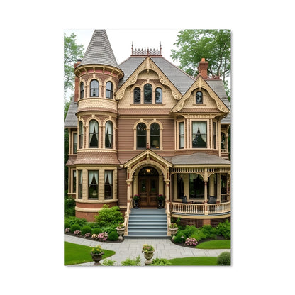 Poster Victorian architecture 18838
