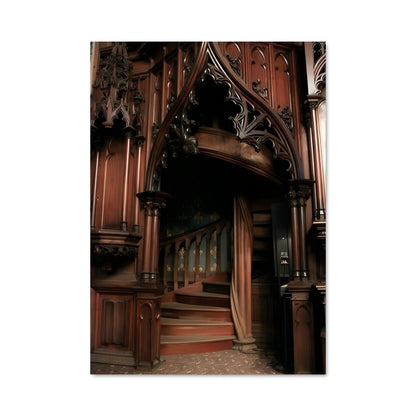 Poster Cathédrale Gothique
