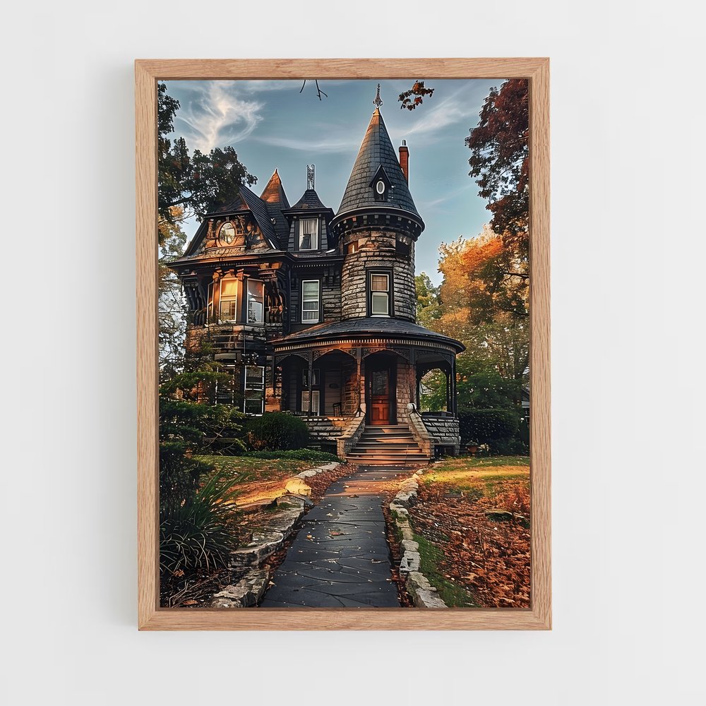 ap-victorian architecture-11 cadre Bois clair