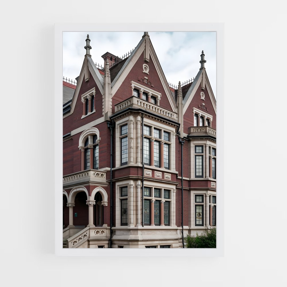 ap-victorian architecture-13 cadre Blanc