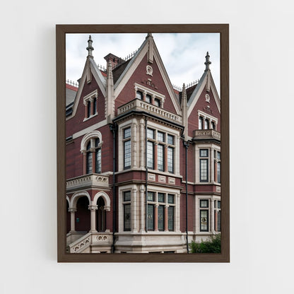 ap-victorian architecture-13 cadre Bois foncé