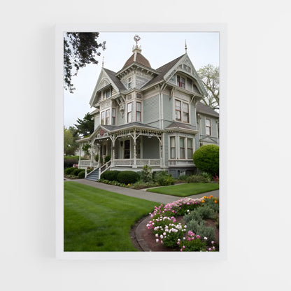 ap-victorian architecture-14 cadre Blanc