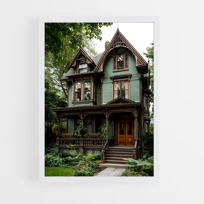 ap-victorian architecture-15 cadre Blanc