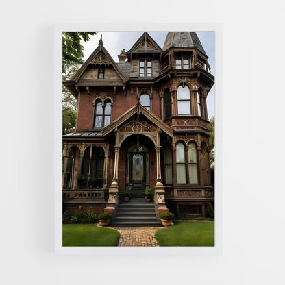 ap-victorian architecture-3 cadre Blanc
