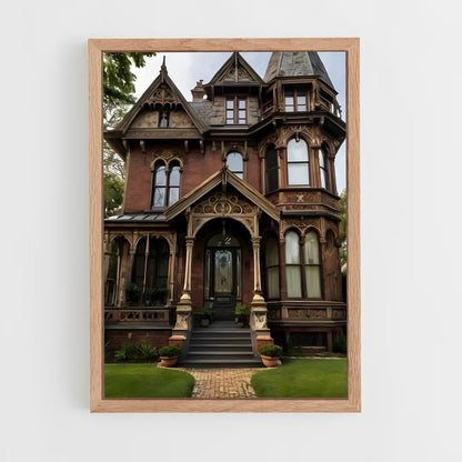 ap-victorian architecture-3 cadre Bois clair