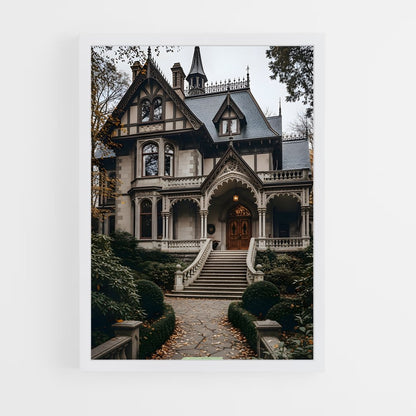 ap-victorian architecture-4 cadre Blanc