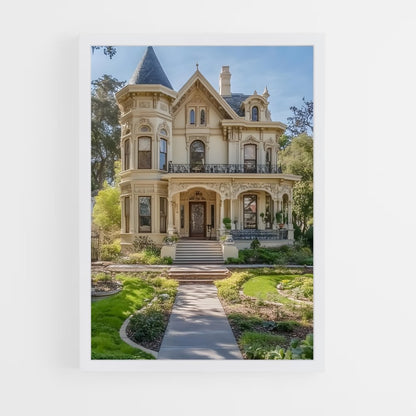 ap-victorian architecture-9 cadre Blanc