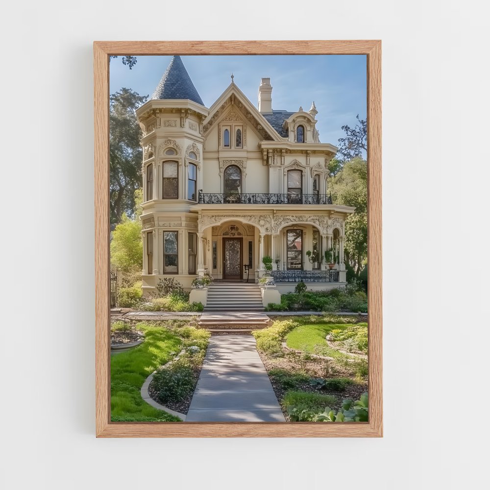 ap-victorian architecture-9 cadre Bois clair