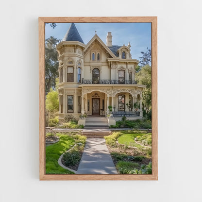 ap-victorian architecture-9 cadre Bois clair