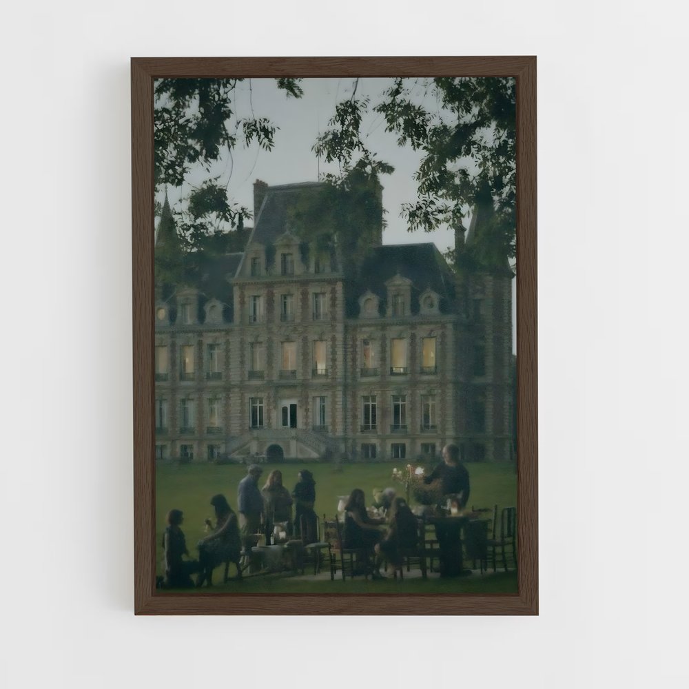 ap-victorian era-10 cadre Bois foncé