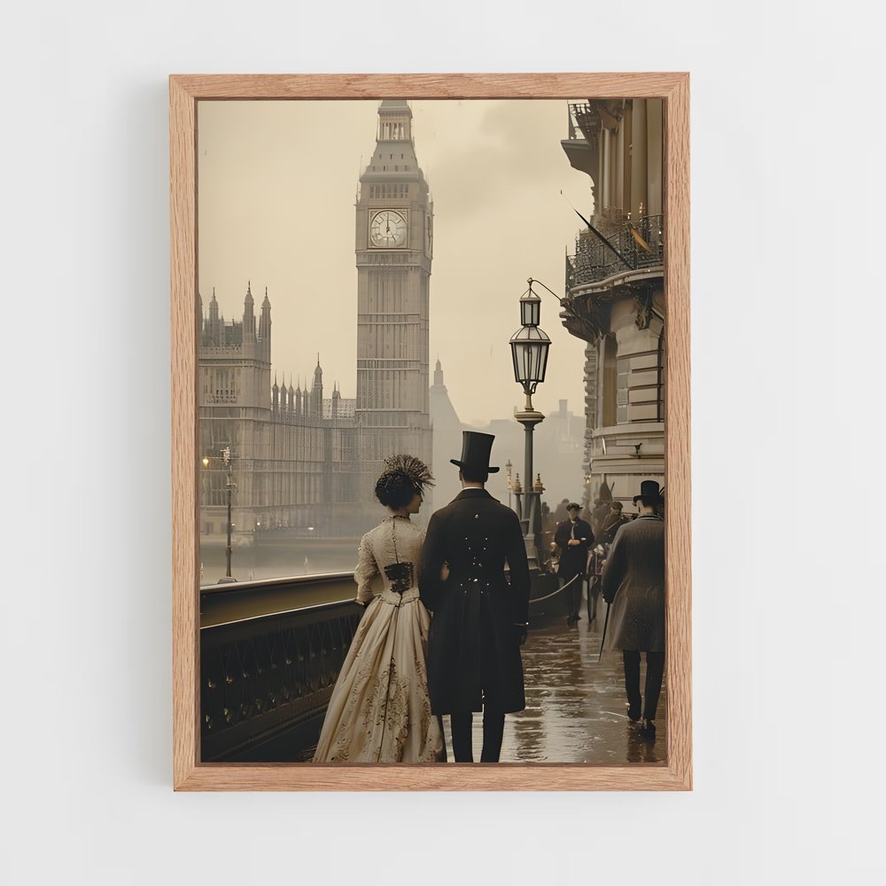 ap-victorian era-13 cadre Bois clair