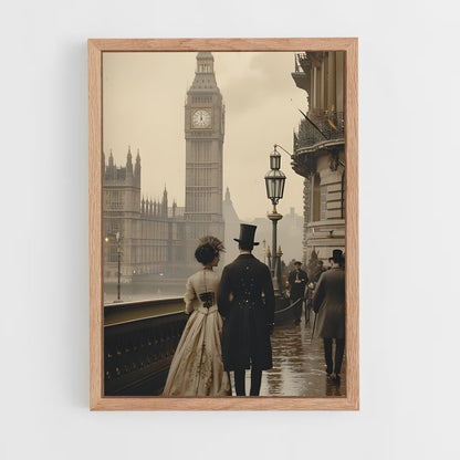 ap-victorian era-13 cadre Bois clair