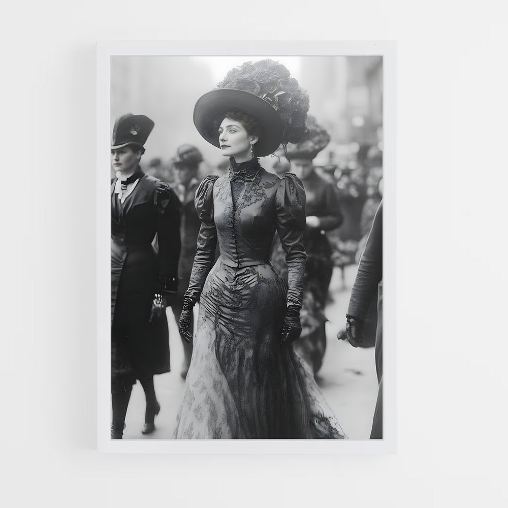 ap-victorian era-4 cadre Blanc