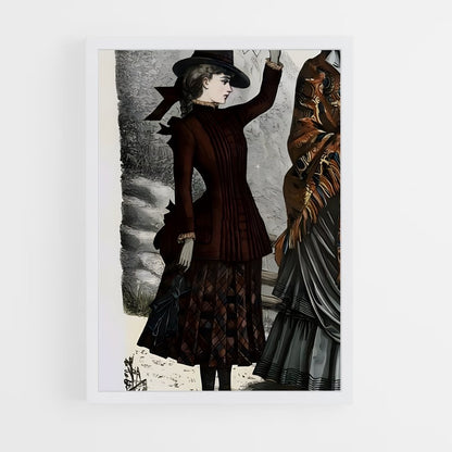 ap-victorian era-9 cadre Blanc