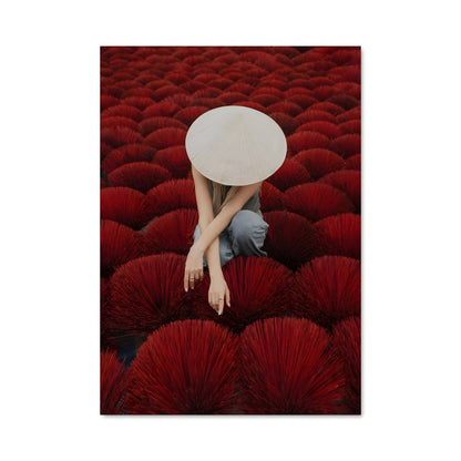 Poster Harmonie Rouge