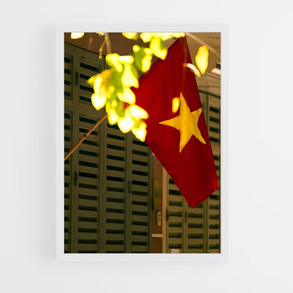 ap-vietnam flag-4 cadre Blanc