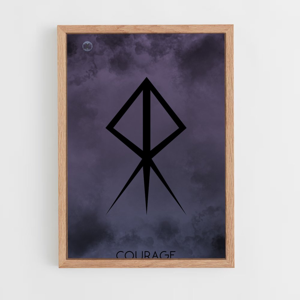 ap-viking runes-2 cadre Bois clair