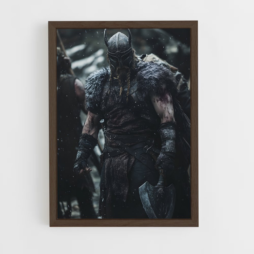 ap-vikings-1 cadre Bois foncé