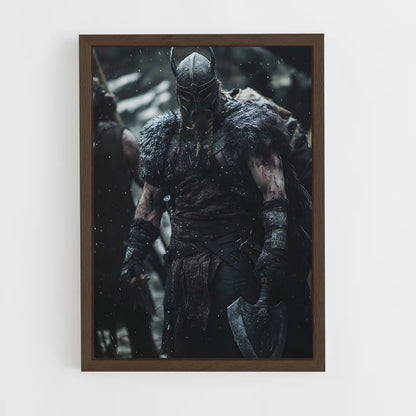 ap-vikings-1 cadre Bois foncé