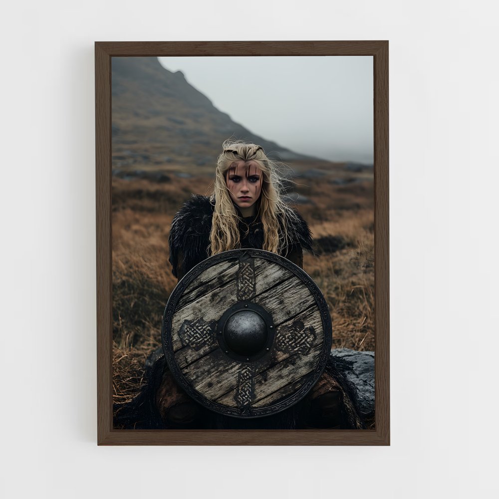ap-vikings-6 cadre Bois foncé