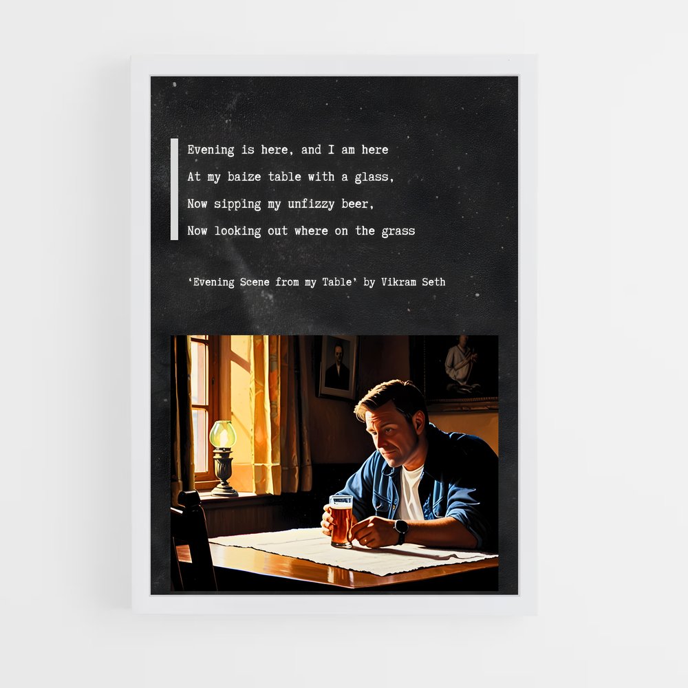 ap-vikram seth-3 cadre Blanc