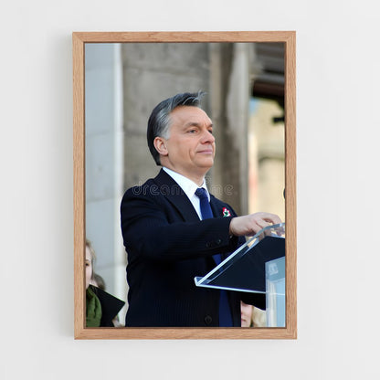 ap-viktor orban-1 cadre Bois clair