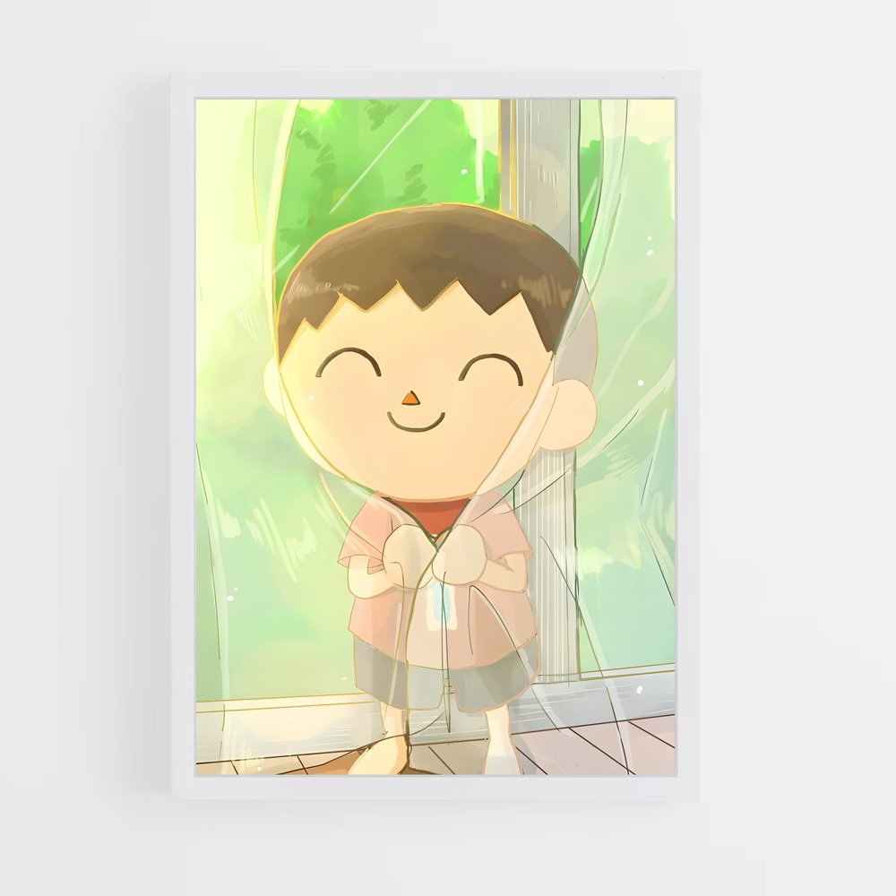 ap-villager nintendo-2 cadre Blanc